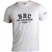 Белая футболка BRC с надписью на груди
